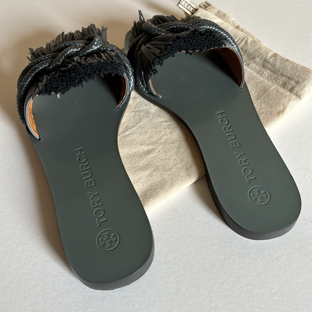 Tory Burch ROPE FLAT SLIDE - Picture 8 of 10